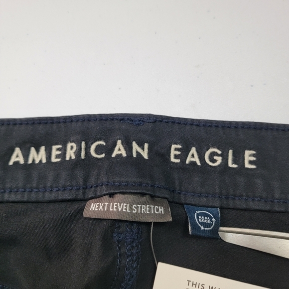 American Eagle Black Next Level Stretch High Rise Jeggings Sz 10/30 NEW - Picture 10 of 16